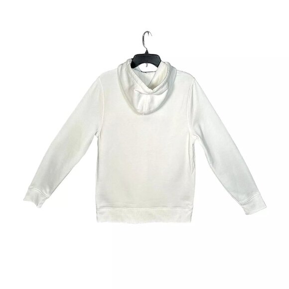 Tommy Hilfiger Men's Pullover Fleece Hoodie Sweatshirt Size M White Flag Stripe - Picture 5 of 9